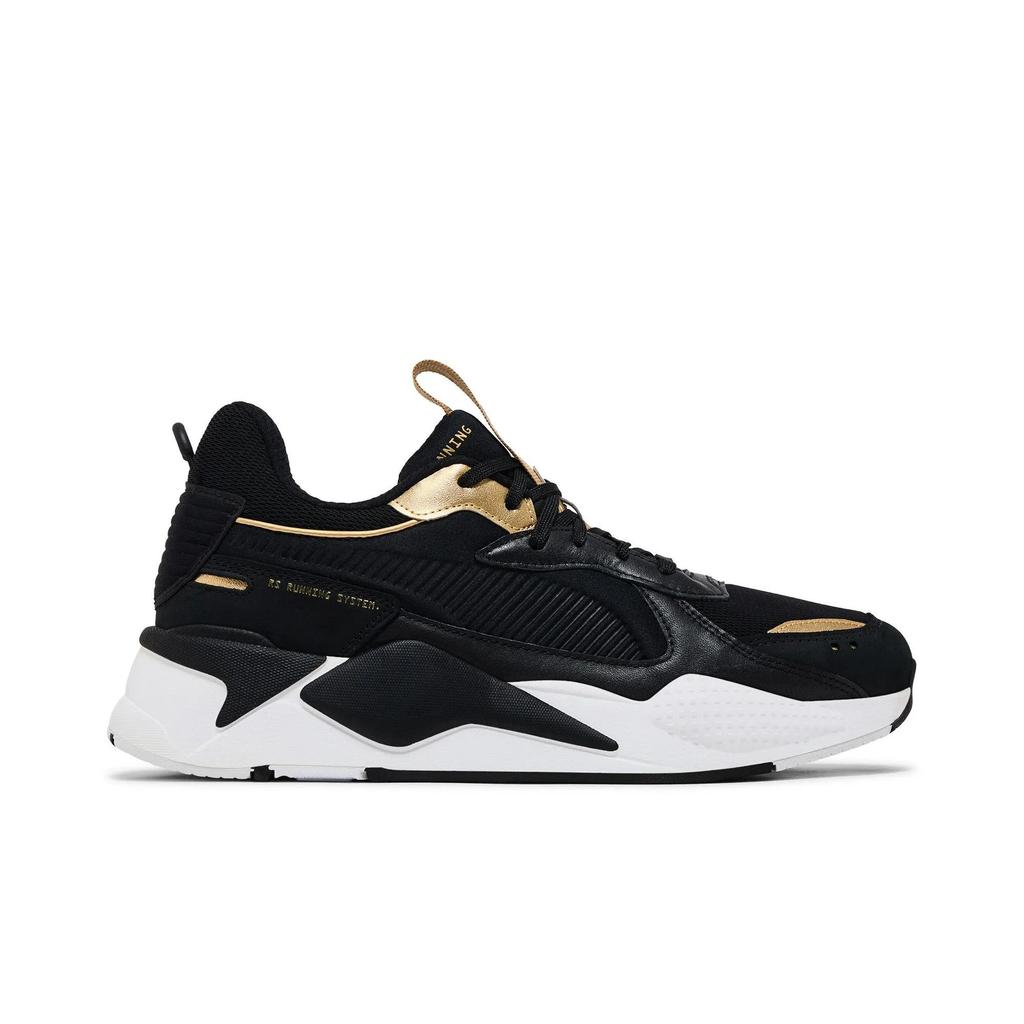 Puma RS-X 'Trophy - Gold' (Unisex) Black / Gold Chunky Sneakers 369451 01