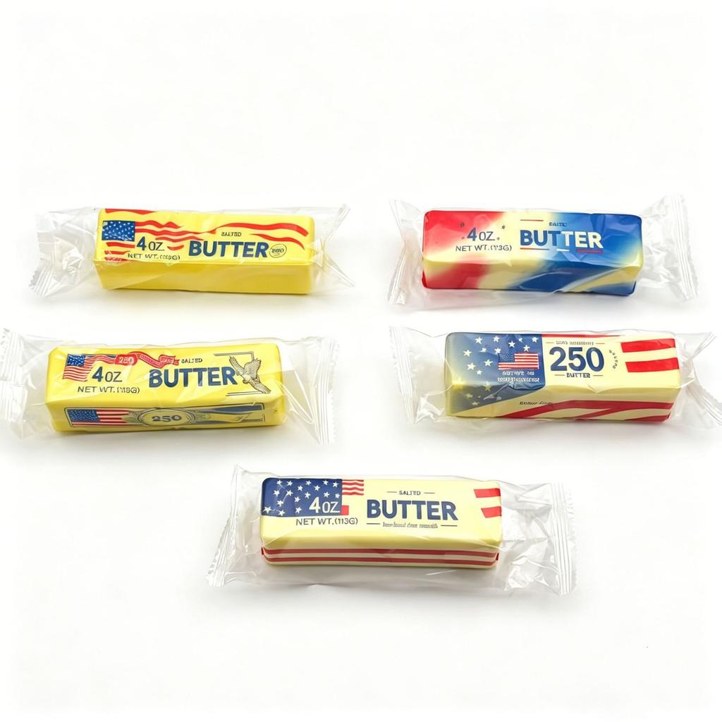Simulation Butter Toast Slow Rebound Squishy Toy Stress Relief Decompression Toy for Kids Adults Soft Sponge Slow Rising Multi-Color