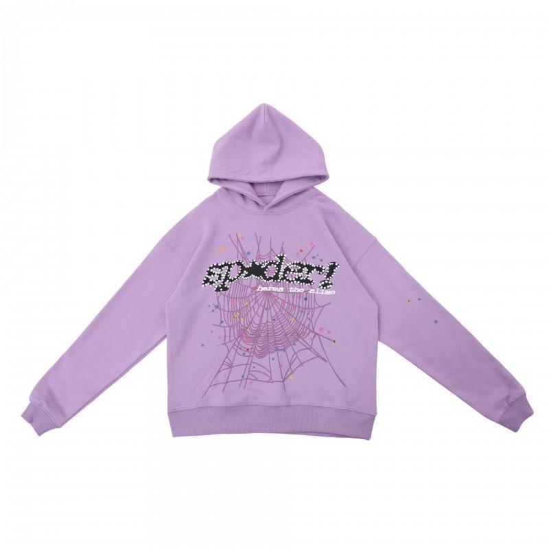 Mens Oversized Hoodie With Foil-Printed 55555 Letter Graphic Streetwear Cotton Fleece Sweatshirt Winter