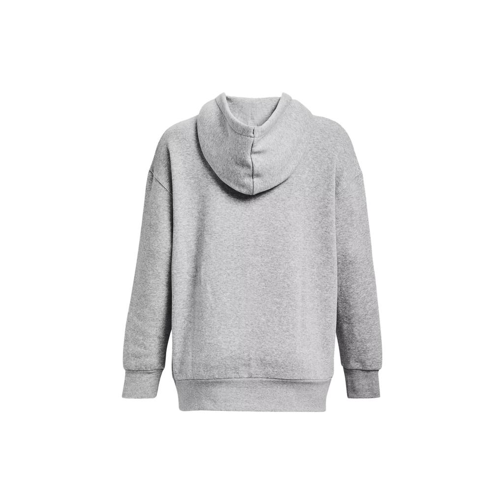 Under Armour Однотонная толстовка свободного кроя с капюшоном, женская толстовка с капюшоном, серая 1379495-012