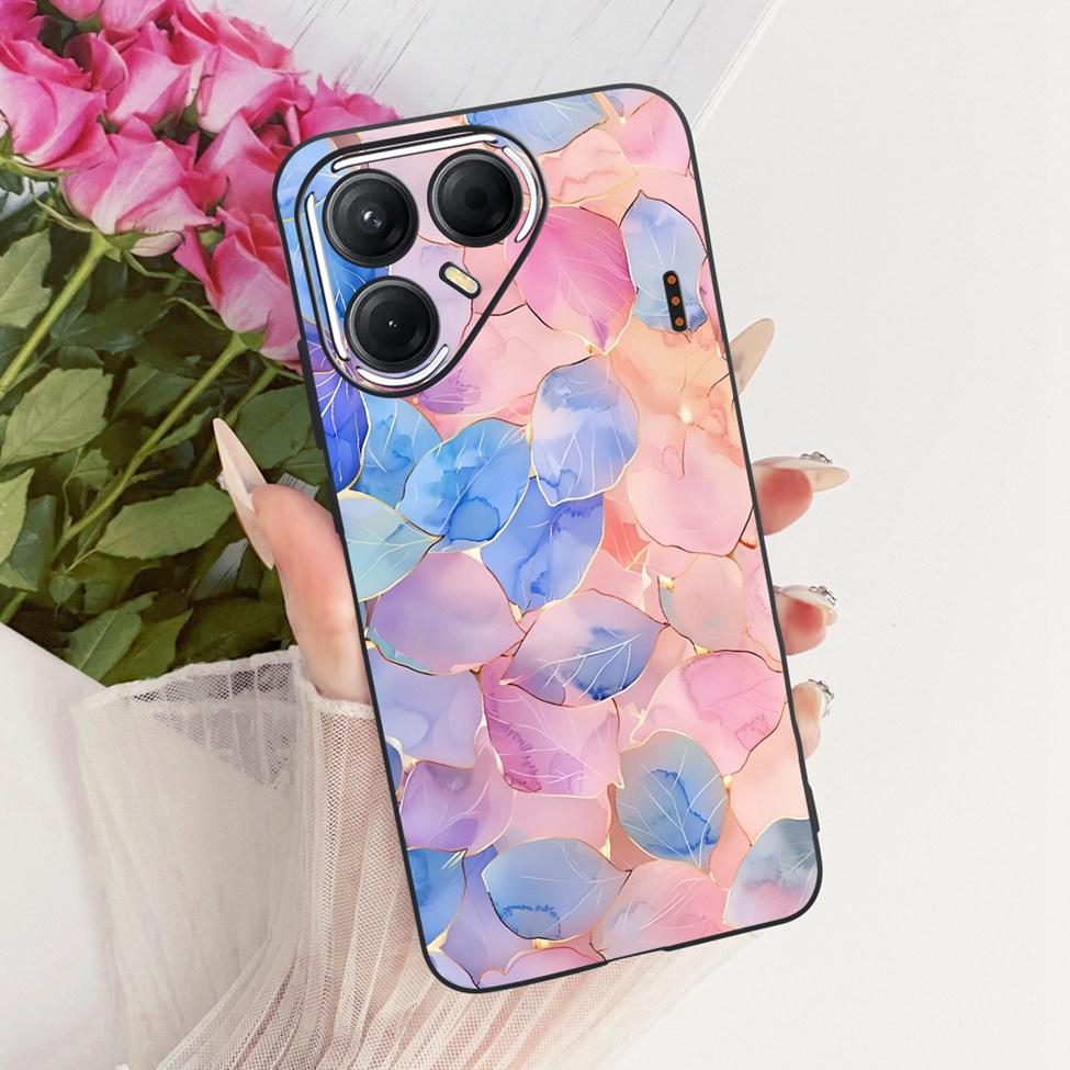 Чехол для телефона Tecno Pova 7 5G Силиконовый Милый Кот Модный Забавный Расписной Корпус Для Tecno Pova7 5G LJ7