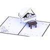3D Greeting Cards 3D Greeting Card Piano Paper Pop Up Card Funny Celebration Card With Note Card Foldable Envelope Birthday Card