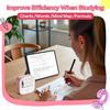 Sticker Maker Machine, Print Pods Mini Printer with Sticker, Mini Portable Printer Y02C, Bluetooth Inkless Receipt for Phone, Thermal Portable