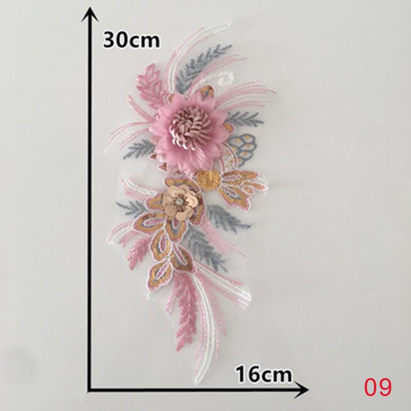 1 шт. свадебное трехмерное платье с цветочной нашивкой, вышивкой и кружевным воротником, тюлевое платье с 3D аппликацией