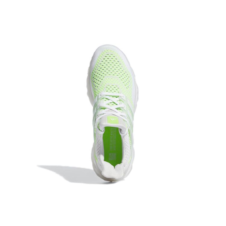 adidas Кроссовки унисекс UltraBoost Web DNA Dash Grey Pulse Lime Green Cloud-White GZ1594