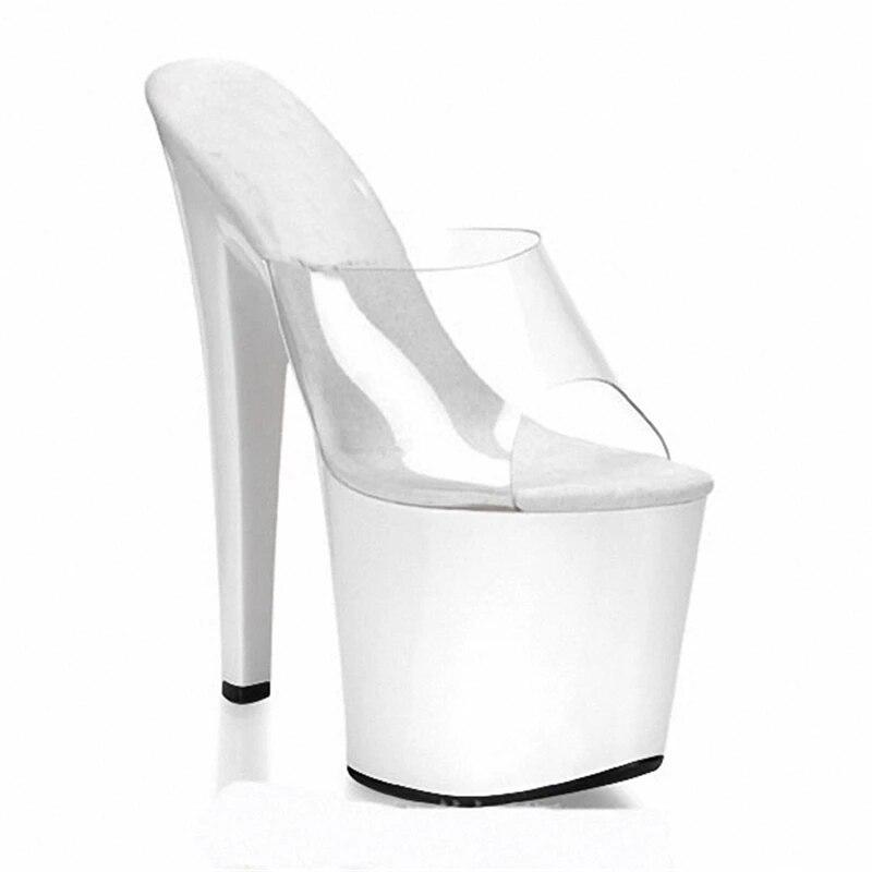 Женские танцевальные сандалии на платформе, каблук 20 см, платформа до щиколотки 10 см, пикантная обувь на платформе с цветком розы YKC