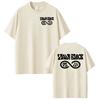 Rapper Yan Block Album Logo Graphic T Shirts Men Womens Summer Fashion Vintage Classic Oversized T Shirt Casual Cotton Tshirts