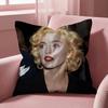 Чехол на подушку M-Madonna Певица, Многоцелевой чехол на подушку для дома и автомобиля - Двусторонний, Мягкий и прочный для ежедневного использования