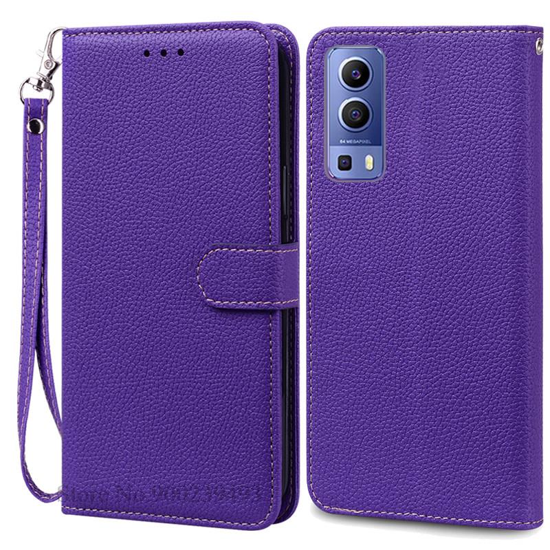 Для чехла Vivo Y52 5G Чехол Y72 5G Кожаный кошелек Флип-чехол для телефона Для Vivo Y72 Y52 Чехол-книжка для Vivo Y 52 72 5G Coque Fundas