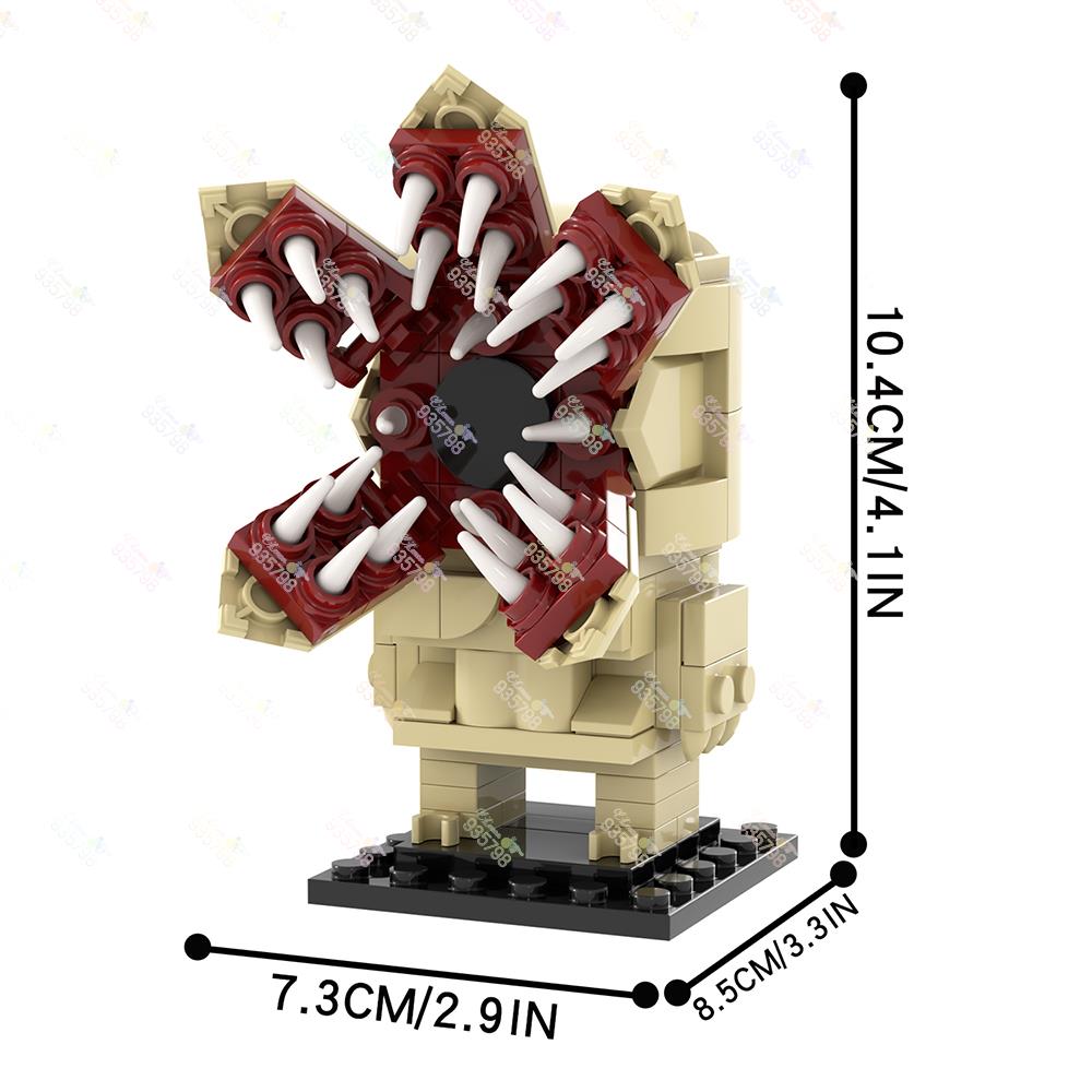 170 ШТ. Серия «Креативность» Фигурка Декорация Строительные Блоки DIY Модель Монстра Демогоргон Собираемые Кирпичики Игрушки Для Детей MOC1085