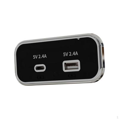 Панель розеток USB для автофургона Адаптер питания Умная защита для грузовика, лодки, автомобиля