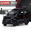 1/24 WuLing MINI EV GAME BOY Alloy Car Diecasts & Toy Vehicles Car Model Sound and Light Pull Back Car Toys for Kids Gifts