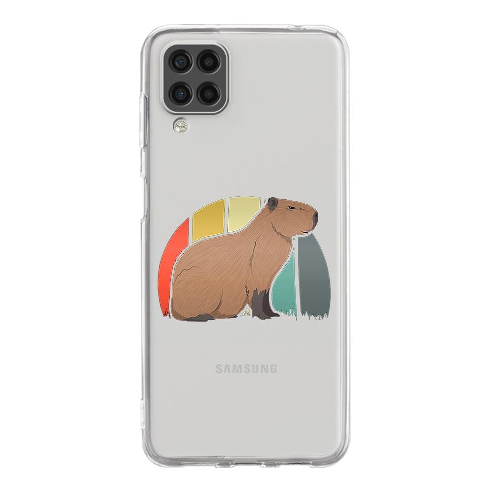Милый мультяшный капибара для Samsung Galaxy A51 прозрачный чехол для телефона A71 A21S A12 A11 A31 A52 A41 A32 A23 A33 A53 A73 A03S A13 5G чехол
