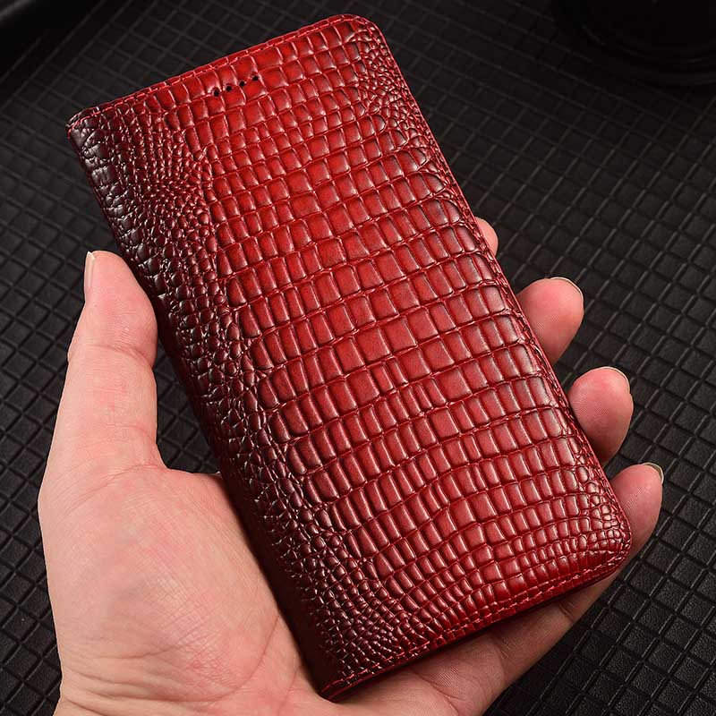 Магнитный чехол-книжка из натуральной кожи на For Iphone 11 12 13 14 15 16e 16 17 17e 18 Pro Max Air Plus I16 I17 I18