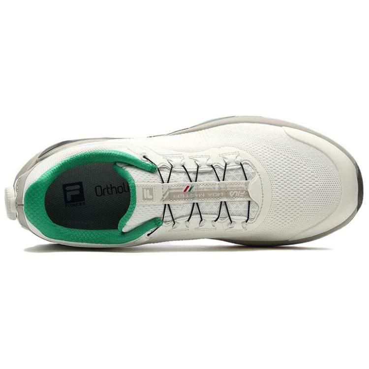 Fila BOA MASTER Устойчивые к истиранию Низкие Тренировочные Кроссовки Мужские Белые A12M331305FSW