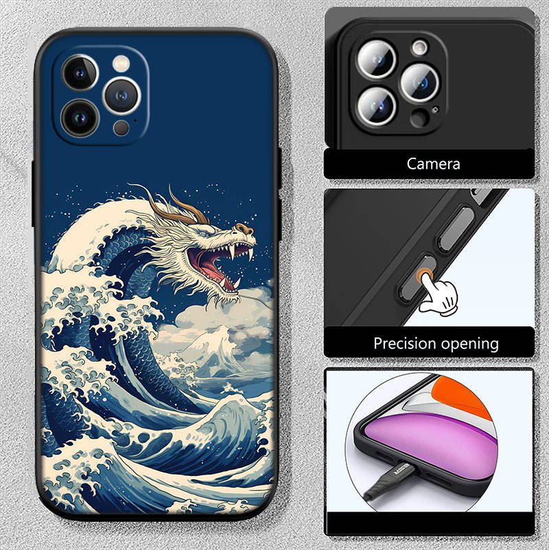 Чехол для телефона II6 Great Wave Off Kanagawa для Samsung A35 A25 A24 A15 A05S A05 M55 M35 M15 A06 A16 A02 A12 A13 A10 A20 A30 A22 A31 A32 A33 A41 A42 A50