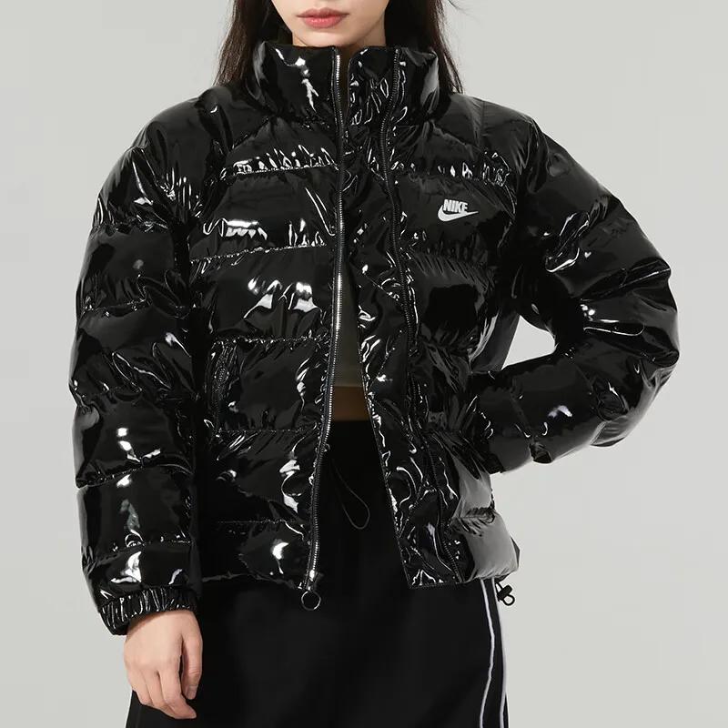 Nike Пуховик женский черный (унисекс) Пуховики FQ3575 010