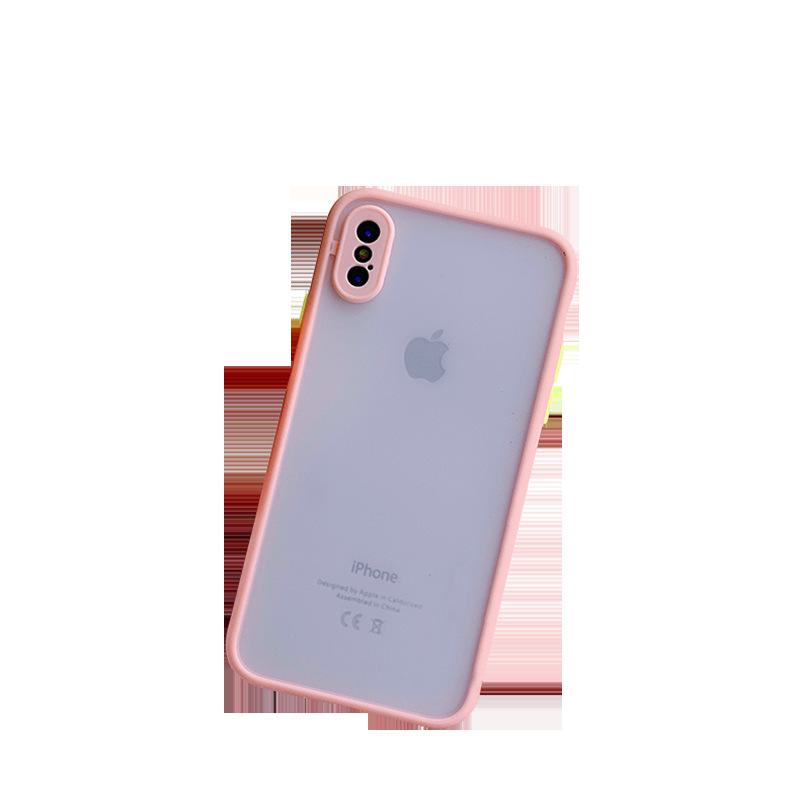 Чехол для защиты глаз Apple 7 XR, Прозрачный 8, Матовый XSMAX, Милый 6SPLUS Материал с ощущением кожи.