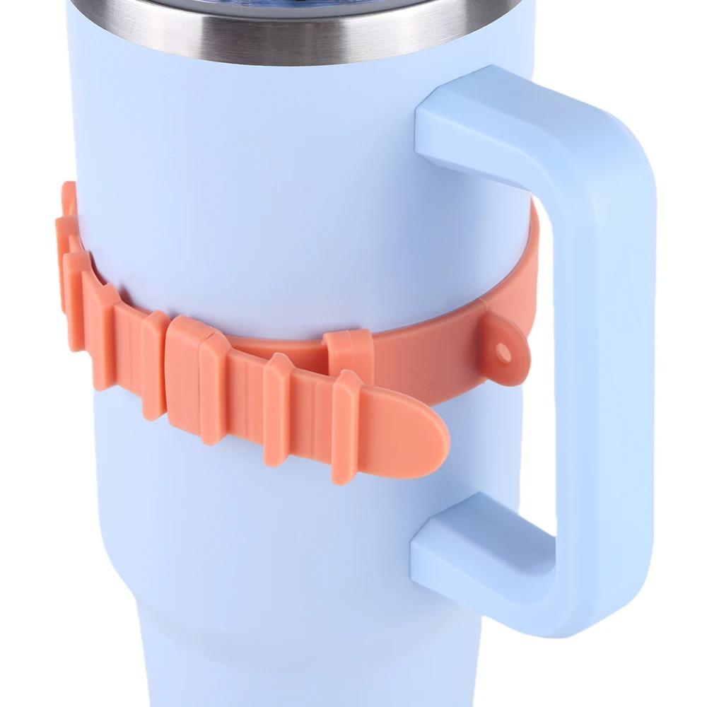 Silicone Ring Water Bottle Sling Handle Water Bottle Carrier Outdoor