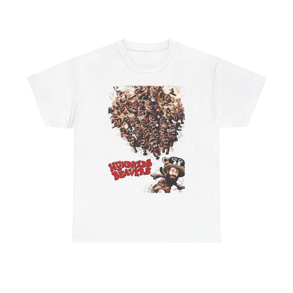 Hundreds Of Beavers Graphic T Shirt Unisex Heavy Cotton Tee Unisex T-Shirt