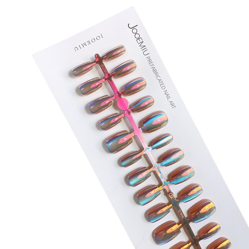 Aurora Cat Eye Crystal Nail Art Beads - Removable & Wearable