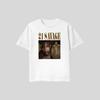 Унисекс Взрослый Повседневная Футболка с Графикой 21 Savage Tribute XL L M Gildan...