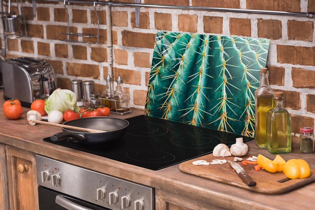 Glass stovetop protector 70x52 Cactus