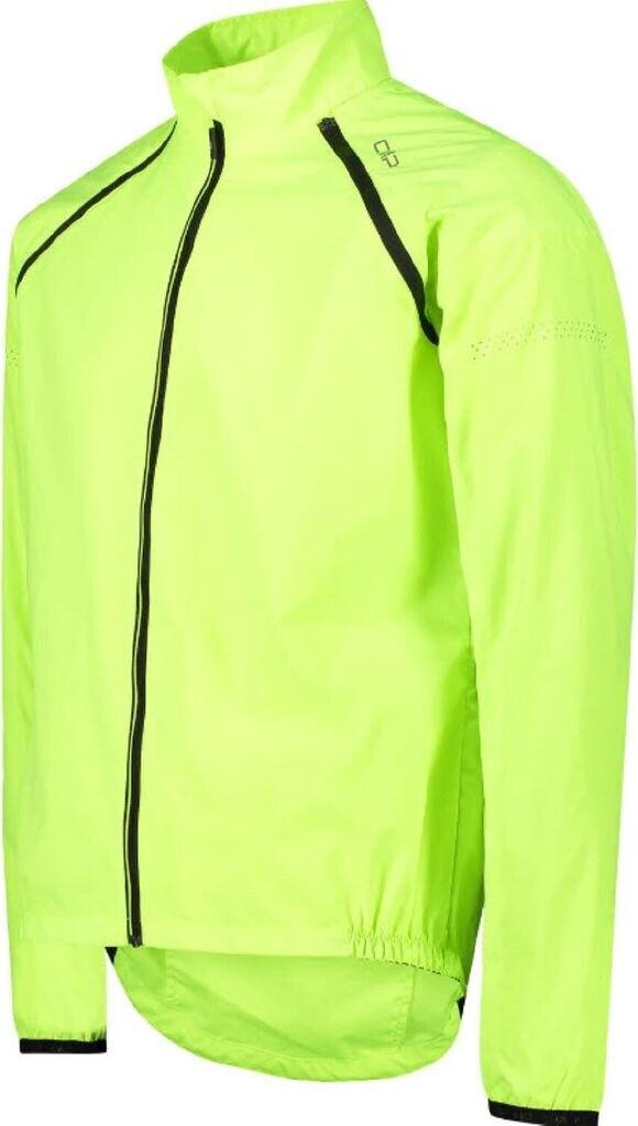 Куртка-ветровка CMP мужская с отстегивающимися рукавами флуо-желтая