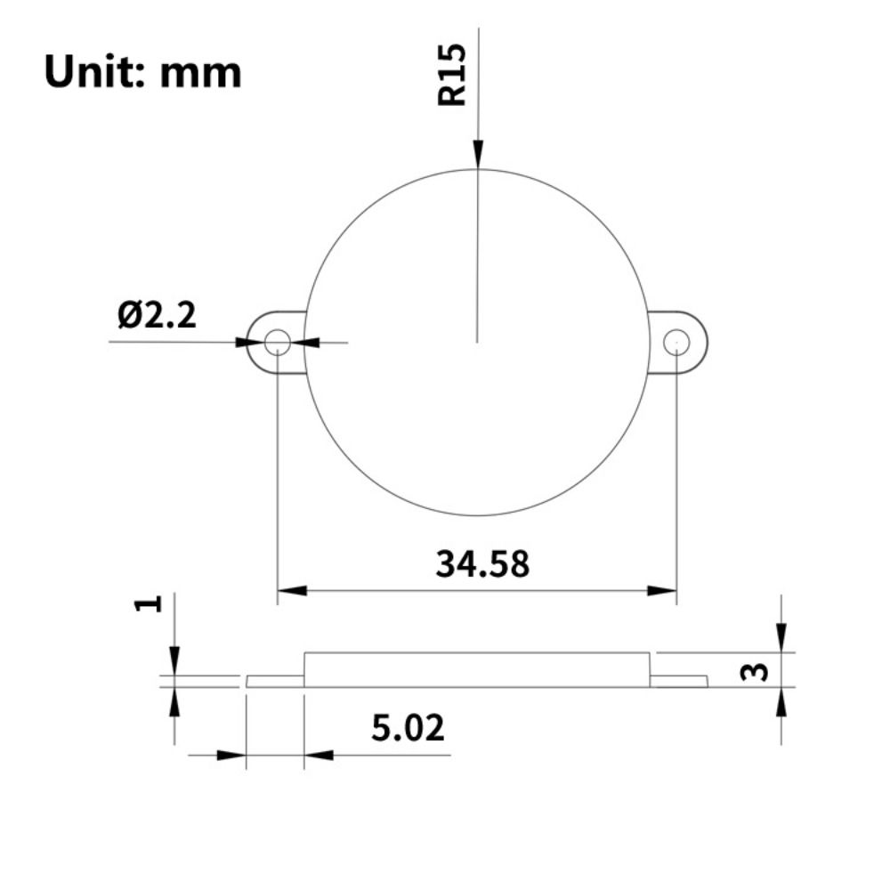 Mini Smart Battery Monitor Round Battery Tester Professional Battery Voltmeter