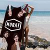 Микрофибровое пляжное полотенце M-Morat Band Впитывающее Быстросохнущее Мягкое Для йоги Плавания Курорта Альпинизма
