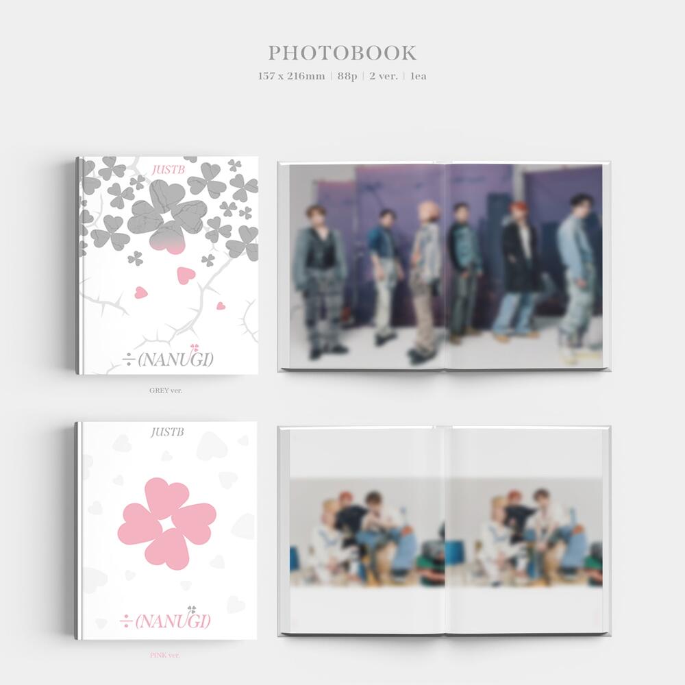Just B <÷ (NANUGI)> Grey Ver. / Pink Ver.