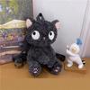 2025 Милый плюшевый детский школьный рюкзак с изображением котенка, черного кота, детская сумка, мультяшный подарок на день рождения, рюкзак с изображением маленькой куклы-кошки