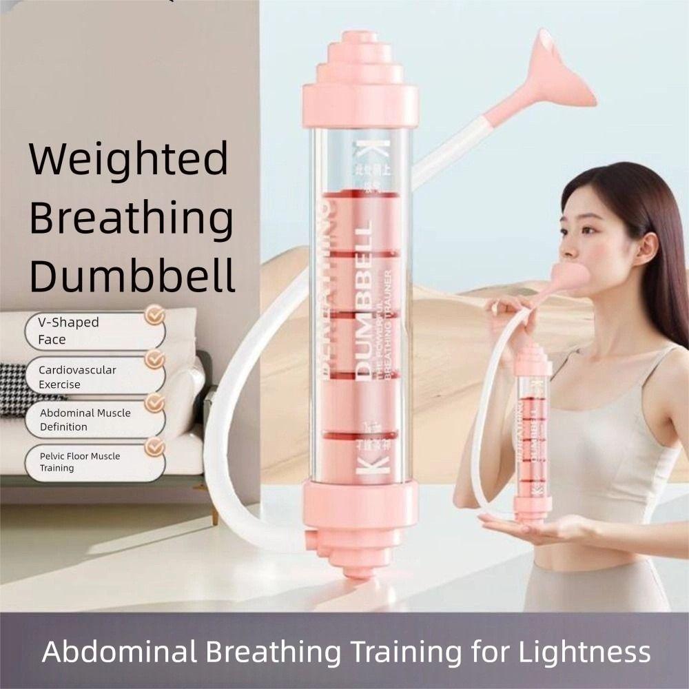 Muscle Trainer Breathing Exercise Device Lung Respirator Deep Breathing Trainer Beginners