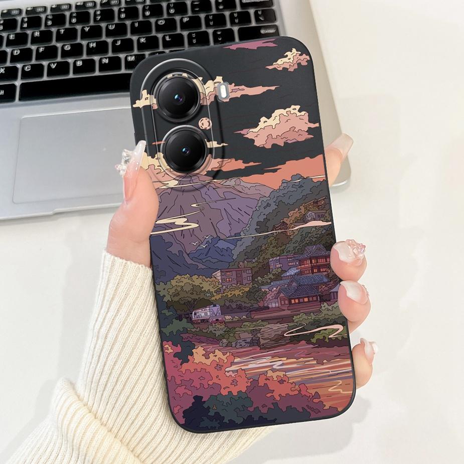 Для Xiaomi Poco X7 Pro 5G Чехол Милый Модный Мультяшный Задняя Крышка Чехол для Телефона Для Xiaomi Poco X7 PocoX7 Pro 5G Мягкий ТПУ Fundas Coque