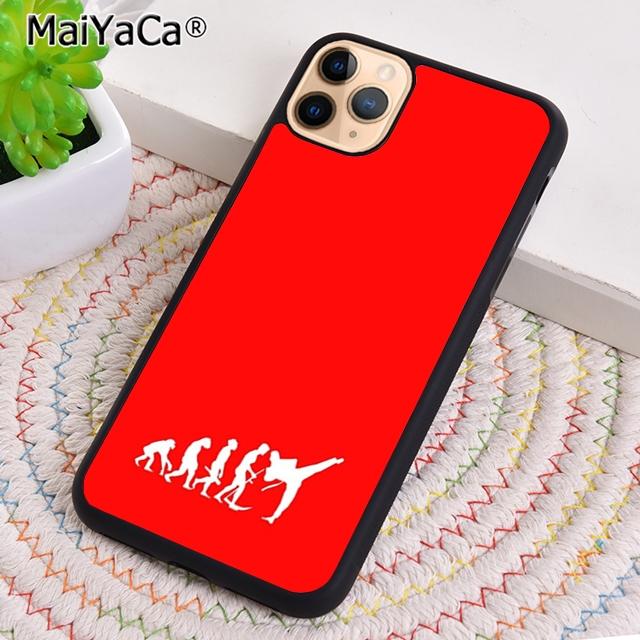 MaiYaCa Чехол для телефона kung fu taekwondo karate Для iPhone 17 Air 16 15 plus 11 12 13 14 pro max корпус coque
