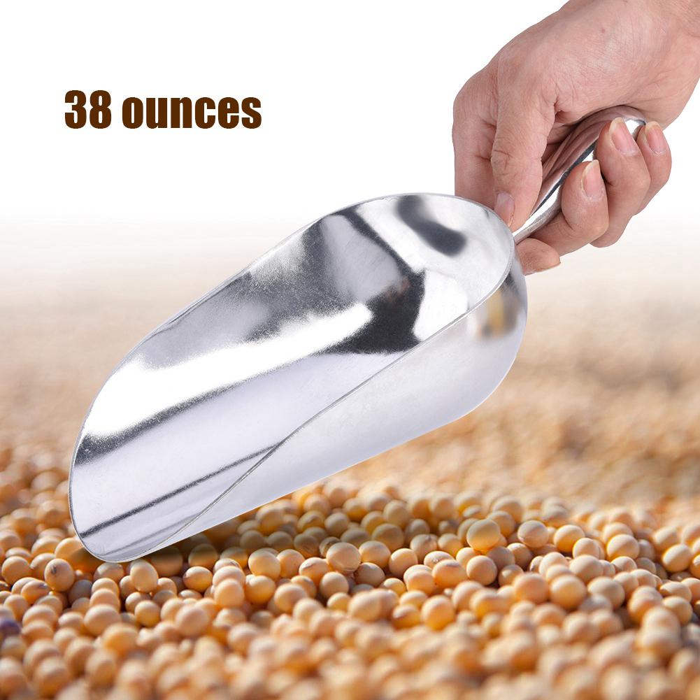 1 шт. алюминиевый сплав кухонная еда шведский стол конфеты сладости мука лед совок для домашнего бара вечеринка использовать новый