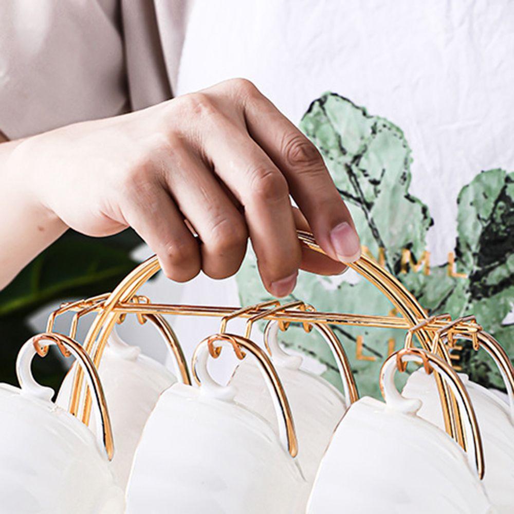 Coffee Mug Drainer Drying Rack Metal Storage Rack Holder Mug Cups Stand Mug Holder Cup Rack