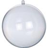 DIVISIBLE CRYSTAL PLASTIC BALL Ø.180