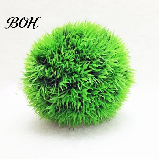 Fake Aquarium Plants Artificial Water Plant, Natural Color Dense Grass Shape Plants, Soft Long-lasting Fish Tank Plastic for Decoration And