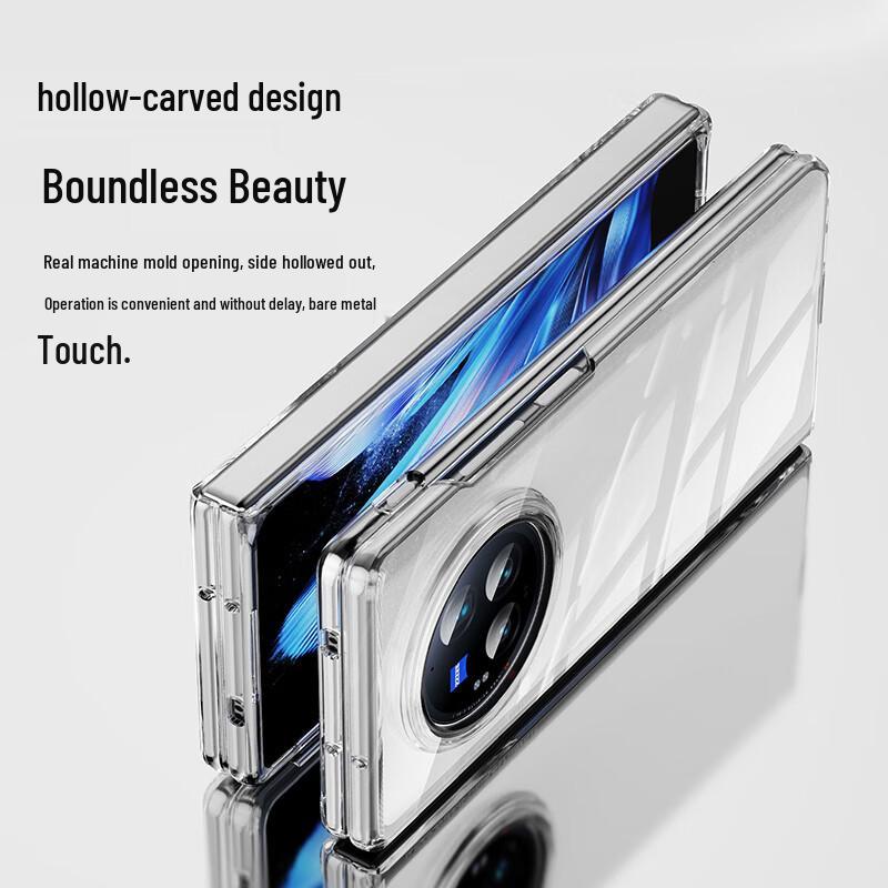BIAZE Тонкий прозрачный защитный чехол для Vivo X Fold3