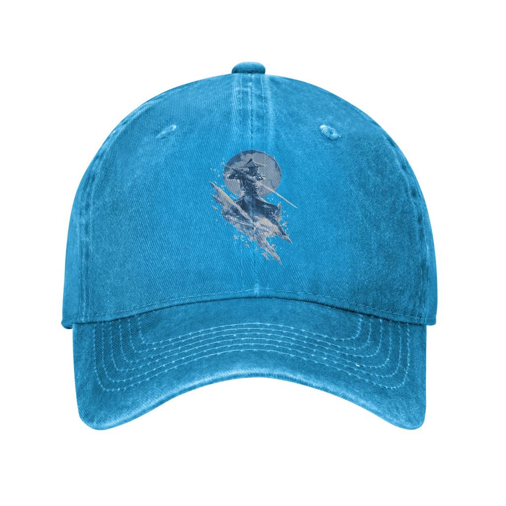 Mortal Kombat Vintage Sub Zero Baseball Cap  Distressed Cotton Hats Cap Fashion Outdoor Travel Unstructured Soft Headwear