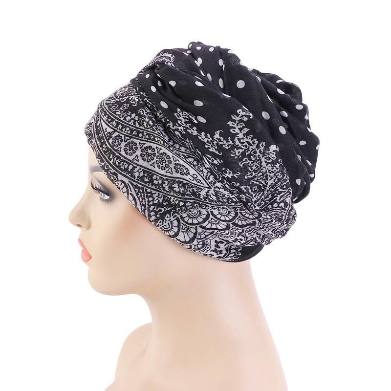 Новый мусульманский тюрбан, завернутый в тюрбан, завязанный хлопком и льном, шарф, шапка