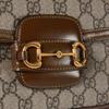 Gucci Пряжка Horsebit 1955 Винтажная Золотая Пряжка С Пряжкой-Уздечкой Плетеный Ремень С Состаренным Логотипом