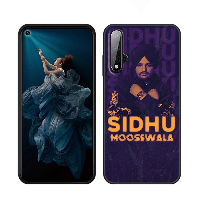 Черный чехол для телефона Sidhu Moose Wala для Honor 70 90 Lite X40 GT X50 i X5 Plus X6A X6S X7A X8A X8B X6 X7 X8 X9 4G X9A X9B 5G
