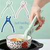 Plastic Anti-Scald Clip Multi-Function Plate Gripper Kitchen Tongs Cooking Utensils