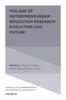 Книга The Age of Entrepreneurship Education Research : Evolution and Future