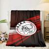 AFC Ajax Emblem Design Portable Blanket/Soft Blanket Bedding Blanket Suitable for Travel Camping Living Rooms Offices Sofas Fan Gifts