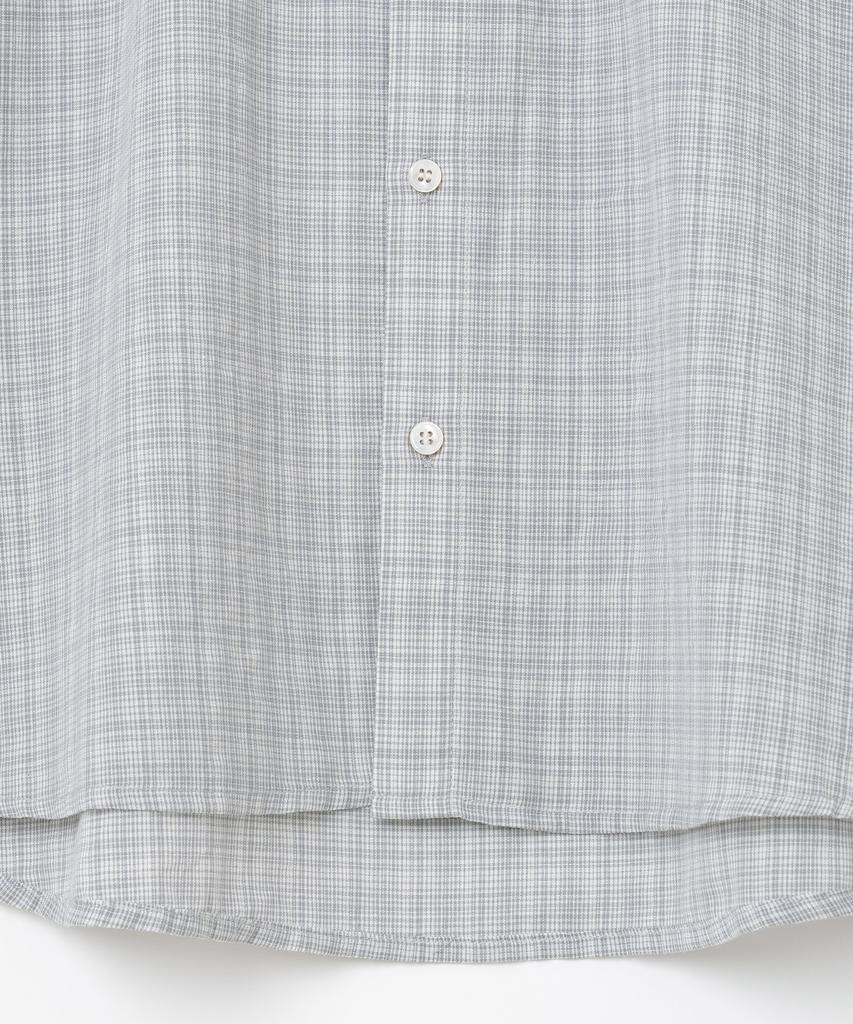MILLO ARCHIVE Wade Check Pattern Shirt [Cloud Grey]