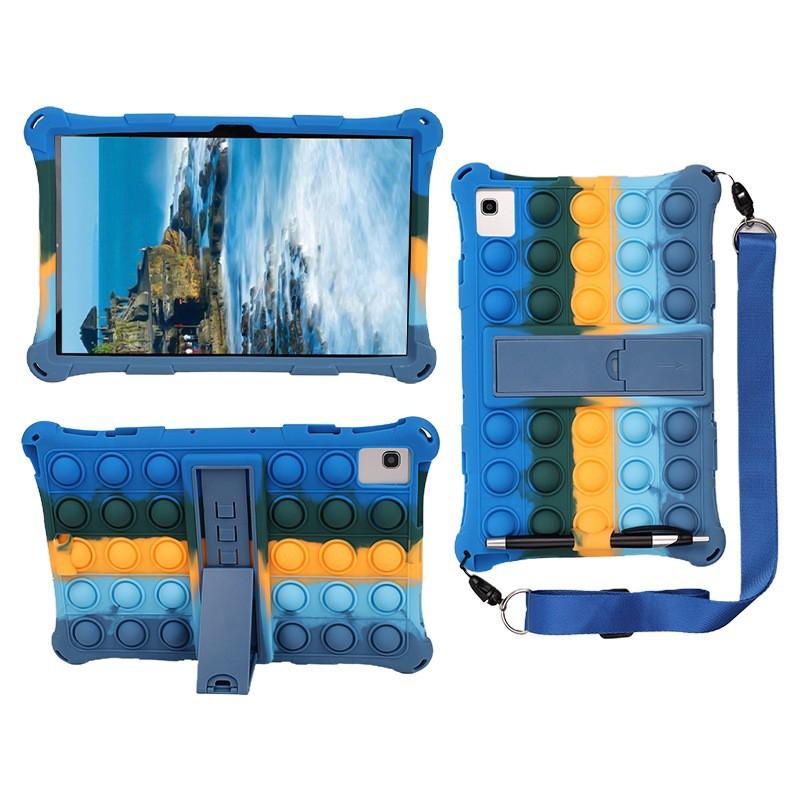 Silicone Folio Case Teclast T40 Pro Plus 10.4 Inch Tablet With Stand Function Portable Cover In Multiple Colors