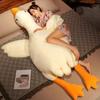 Big White Goose Sleeping Pillow Plush Toy Doll Doll Oversized Doll